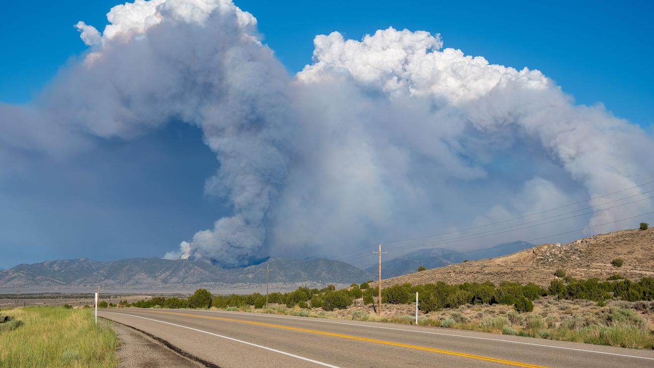 Brände: Hügelregion von Salt Lake City in Flammen