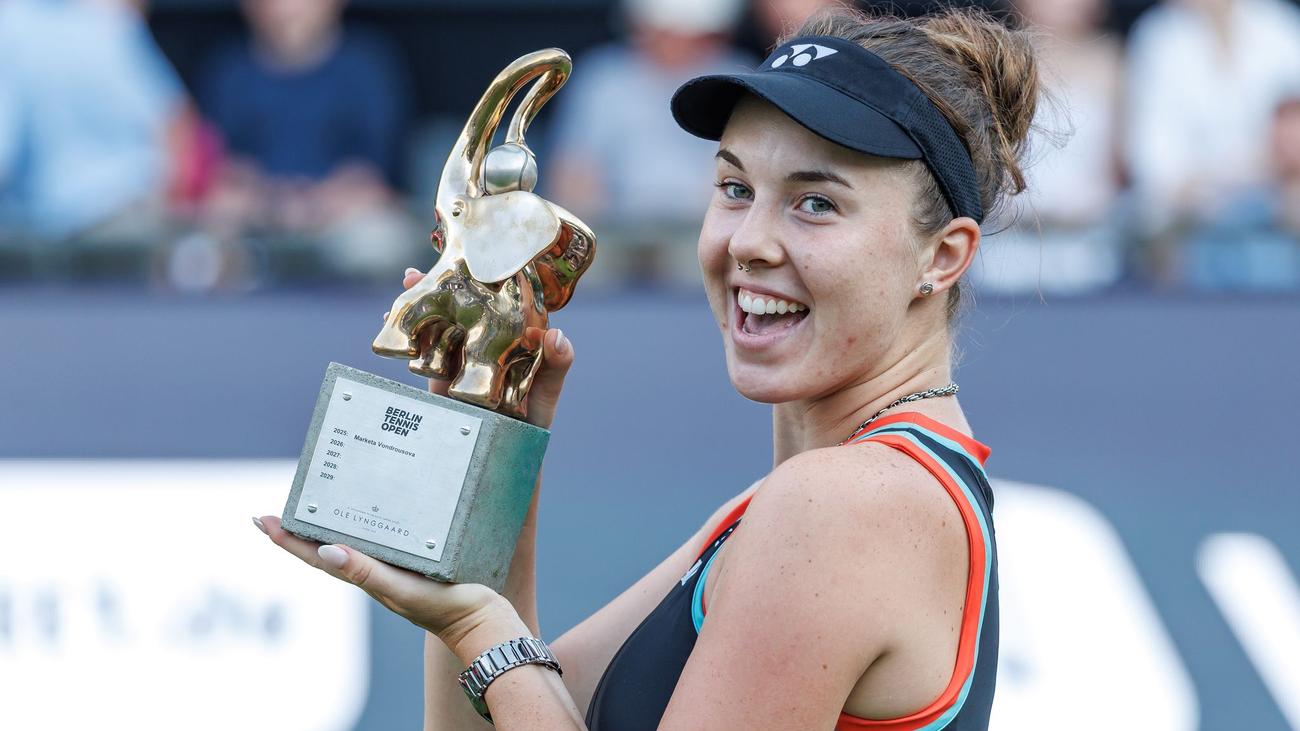 WTA-Tour: Noskova gewinnt auch Doppel-Wettbewerb in Berlin