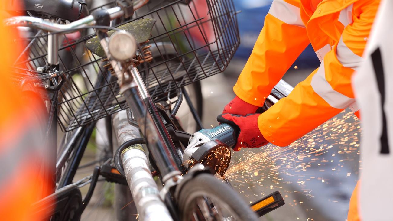 Fahrradschrott: Uni-Städte häufiger von Schrotträdern betroffen