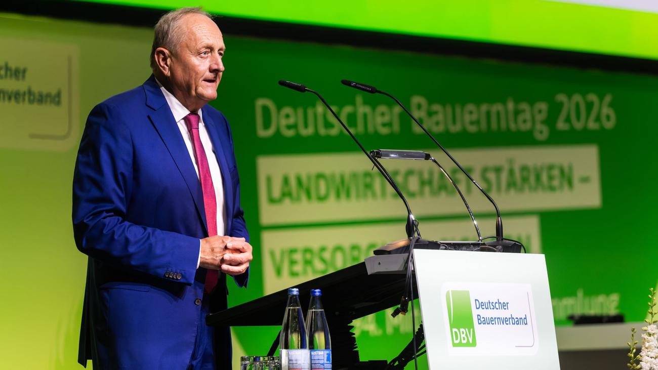 Lebensmittel: Bauernpräsident warnt vor Ende von Minijobs