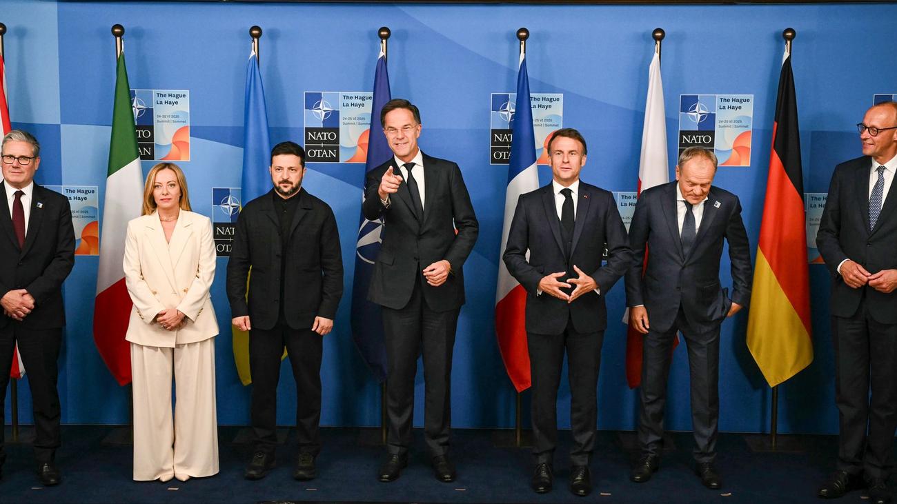 E5-Treffen in Berlin: Europäer stimmen sich vor Nato-Gipfel ab