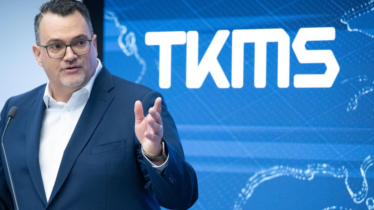 Rüstungsprojekte: TKMS-Chef Burkhard: Erste Fregatte 2029 fertig