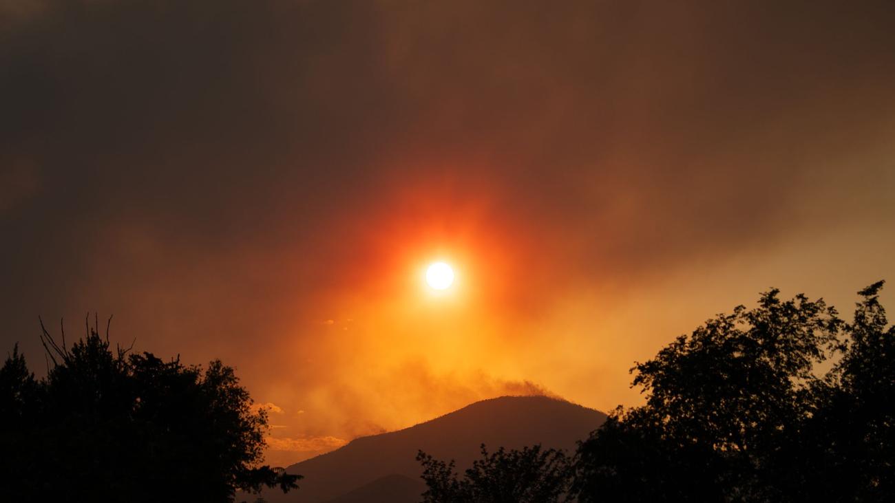 Brände: Waldbrand in Utah breitet sich aus