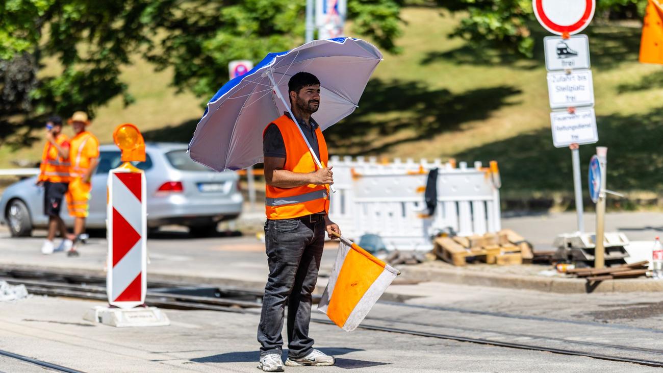 Hitze: Mit 40,6 Grad: Temperaturrekord im Südwesten geknackt