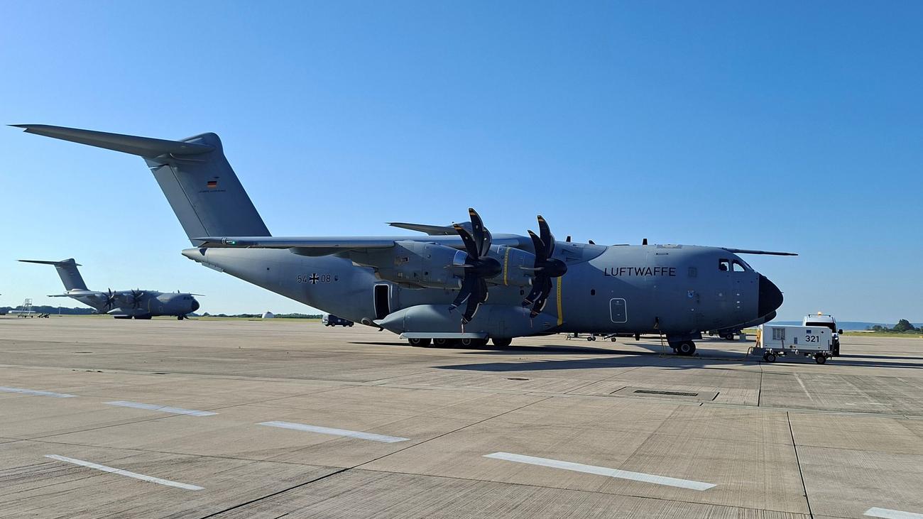 Hilfe nach Erdbeben: Fünfter Bundeswehr-Flieger mit Hilfskräften nach Venezuela