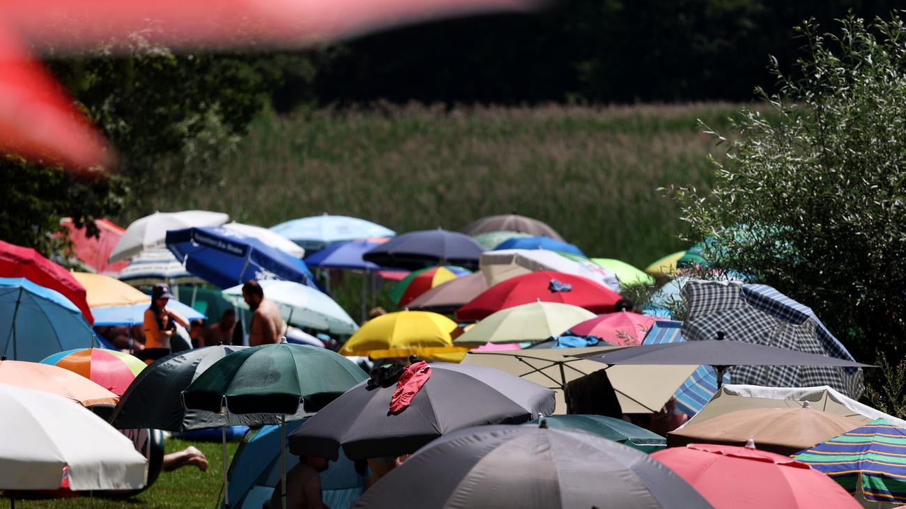 Wetter in Bayern: Erst mal bleibt es heiß – Unwetter im Anmarsch