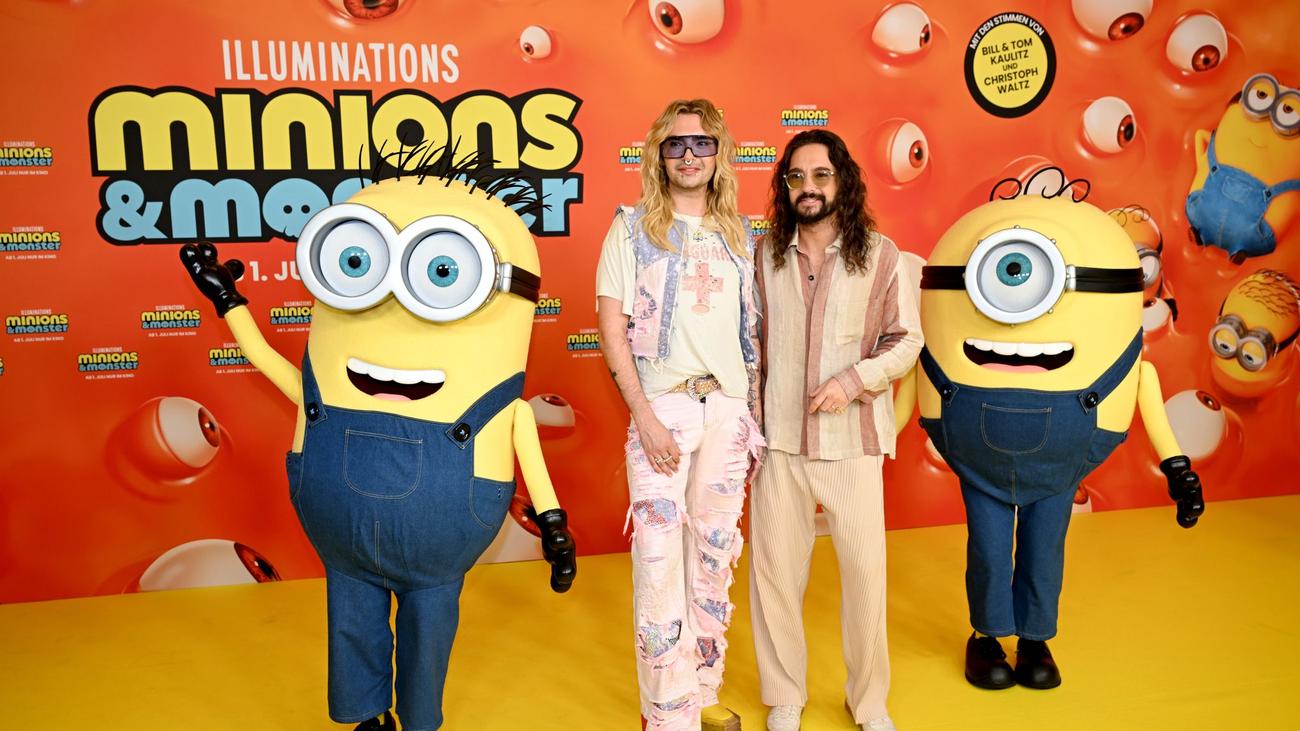 Kino: Kaulitz-Zwillinge feiern Premiere von «Minions & Monster»
