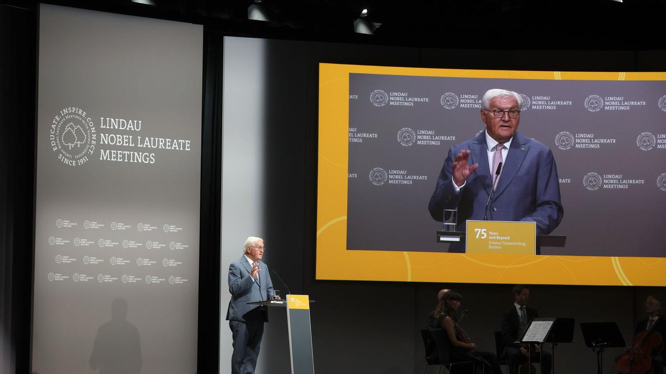 75. Nobelpreisträgertagung: Steinmeier betont Bedeutung der freien Wissenschaft