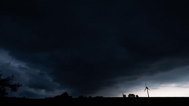 Wetter: Am Morgen sind lokale Unwetter im Norden Niedersachsens möglich. (Archivbild)