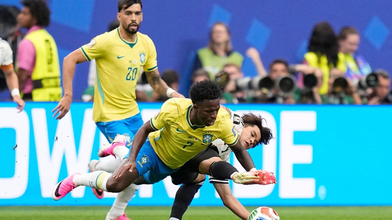 Sechzehntelfinale: Brasilien entgeht WM-Schmach: Last-Minute-Sieg gegen Japan