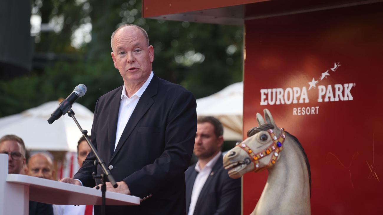 Freizeit: Fürst Albert eröffnet Themenbereich Monaco im Europa-Park