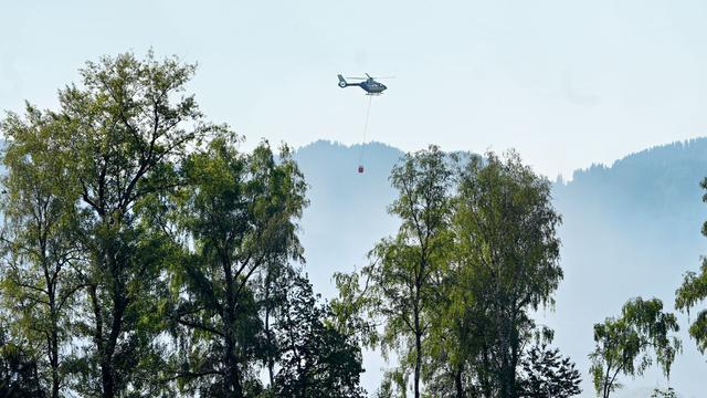 Feuer in Oberbayern: Aufräumarbeiten nach Waldbrand am Chiemsee