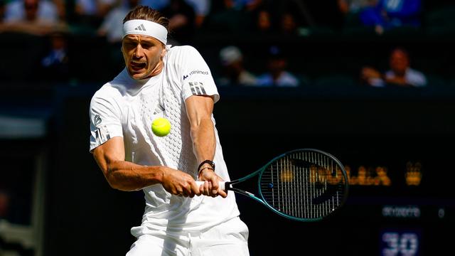 Tennis: Zverev zieht nach Satzverlust in zweite Wimbledon-Runde ein