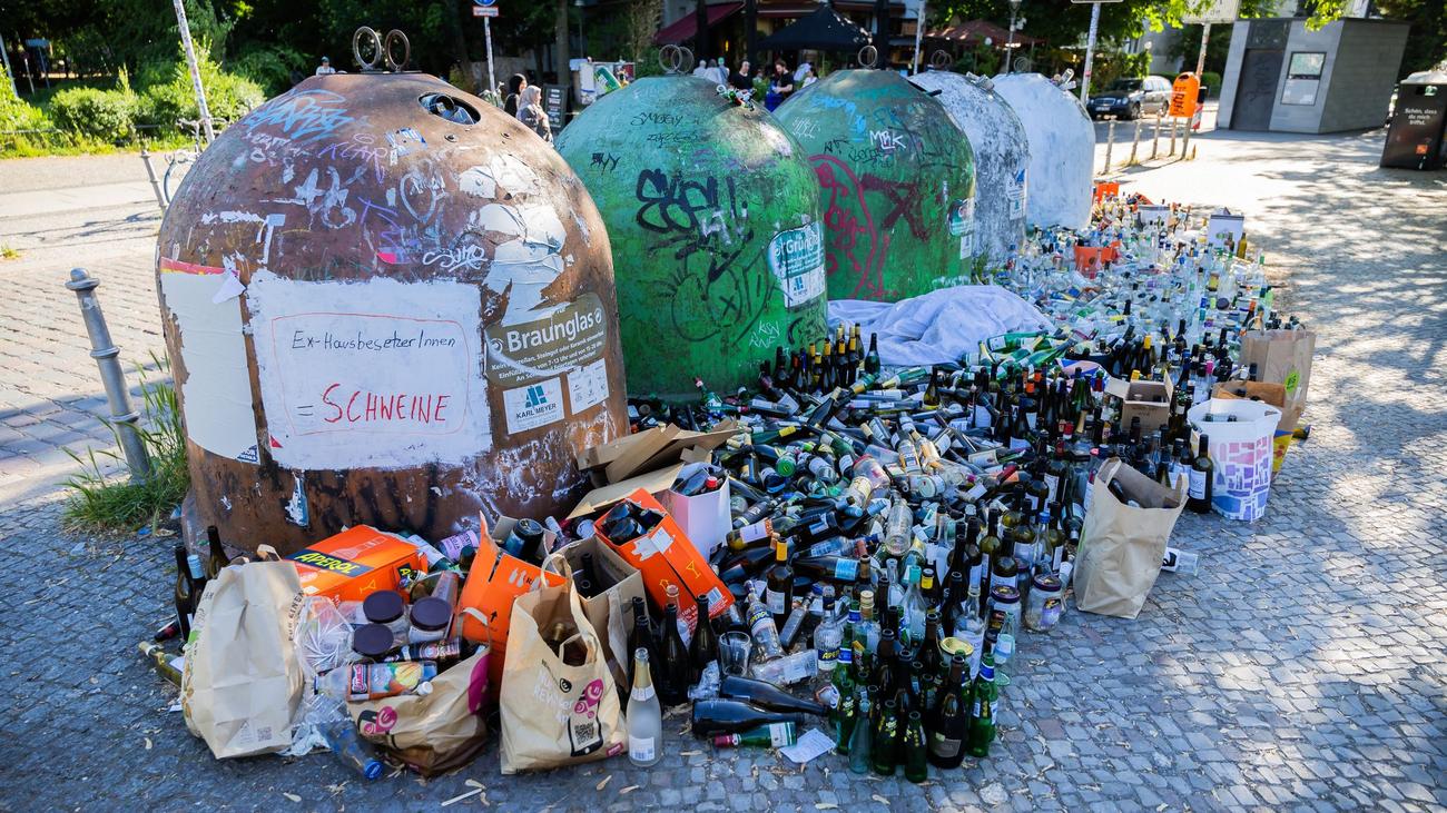 «Nasskärchern»: Giffey macht Vorschläge zu Berlins Müllproblem
