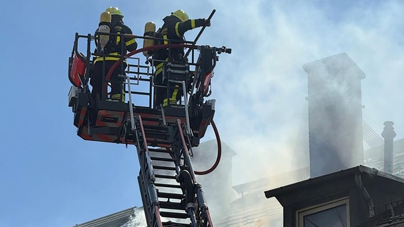 Feuer im Gallusviertel: Sechs Verletzte bei Brand in Frankfurter Wohnhaus