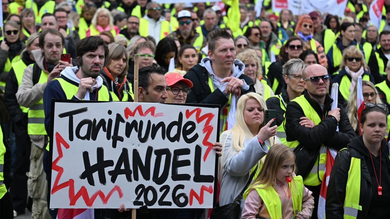 Tarifverhandlungen: Neue Warnstreiks im Handel angekündigt