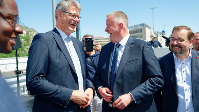 Lückenschluss in Ludwigshafen: Trasse zwischen Rheinland-Pfalz und Baden-Württemberg offen