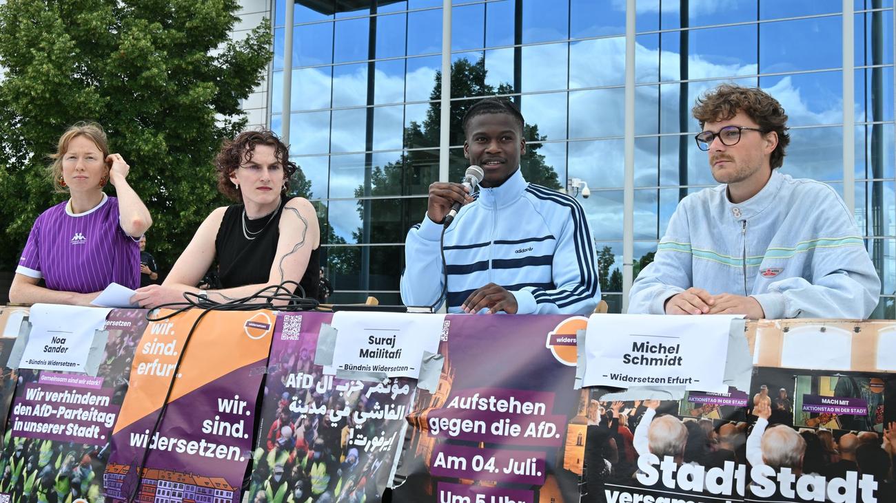 Vor AfD-Bundesparteitag: Widersetzen will mit Blockaden AfD-Parteitag verhindern