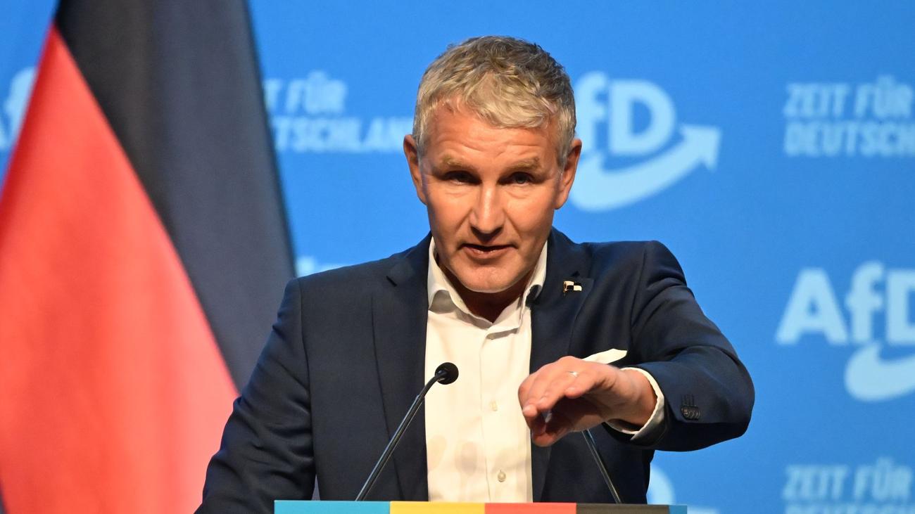 AfD-Bundesparteitag: Höcke sieht Siegmund als neuen Ministerpräsidenten