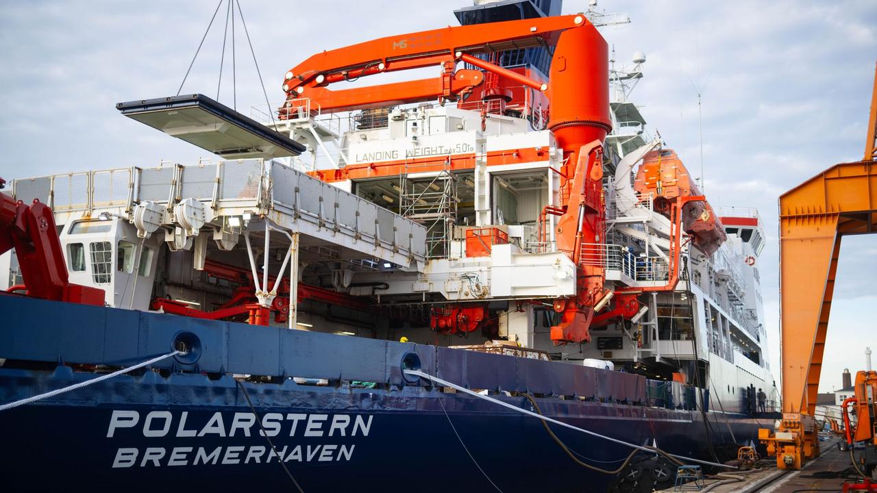 Alfred-Wegener-Institut: «Polarstern» bricht zu Untersuchungen in der Arktis auf
