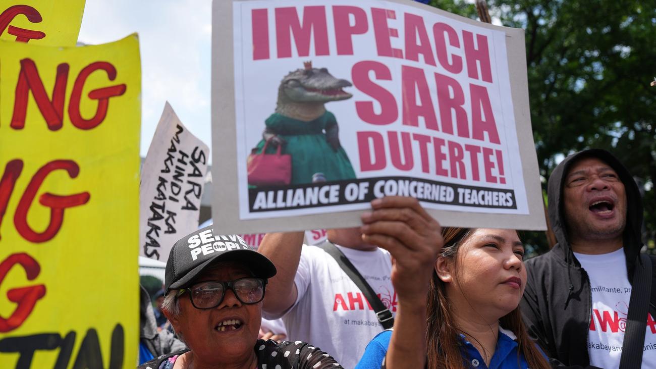 Historisches Verfahren startet: Impeachment-Prozess gegen philippinische Vizepräsidentin