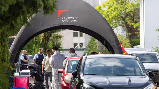 Kriminalität: Die Polizei rückte zu einem Großeinsatz aus.