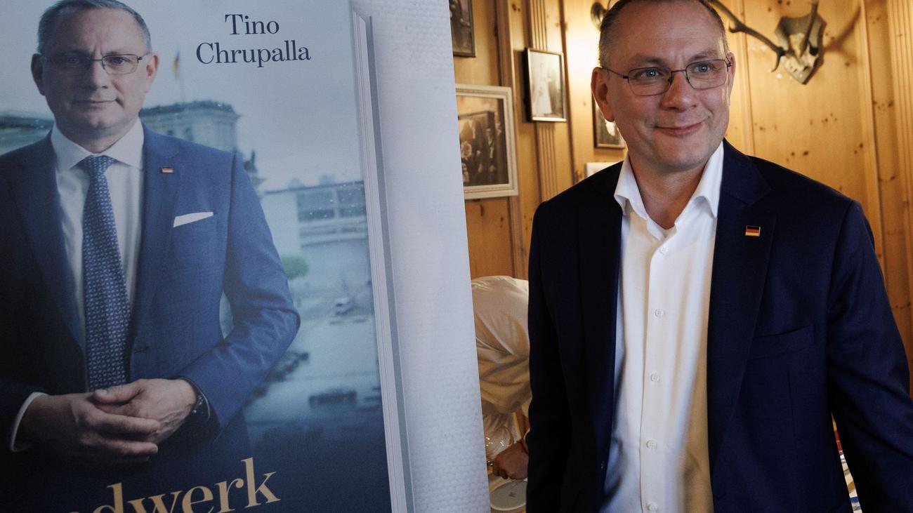 Autobiografie: Chrupalla stellt Buch vor und verteidigt AfD-Doppelspitze