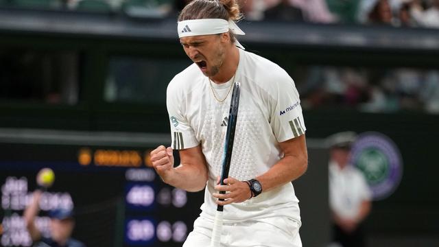 Bild: Tennis in Wimbledon: Sperrstunde: Zverev spielt Achtelfinale am Dienstag fertig