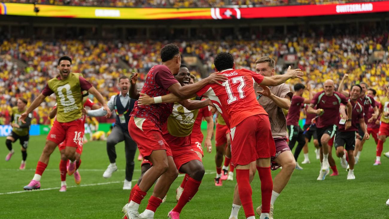 Fußball-WM: Das war die WM-Nacht: Schweiz gewinnt Elfer-Krimi