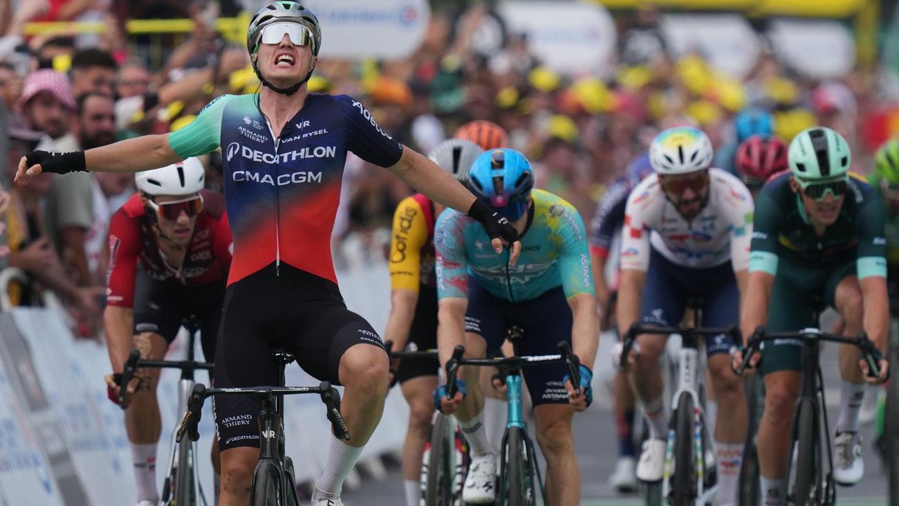 Radsport: Tour-Debütant Kanter sprintet auf Platz zwei - Kooij siegt