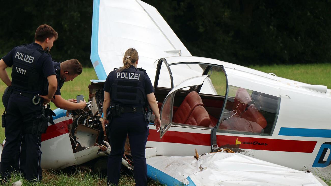 Flugunfall: Vier Verletzte bei Notlandung von Flugzeug