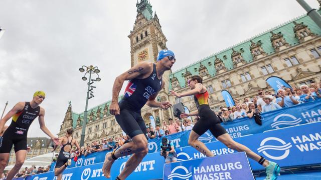 Triathlon-Weltserie: Deutsches Team peilt in Hamburg Podestplätze an