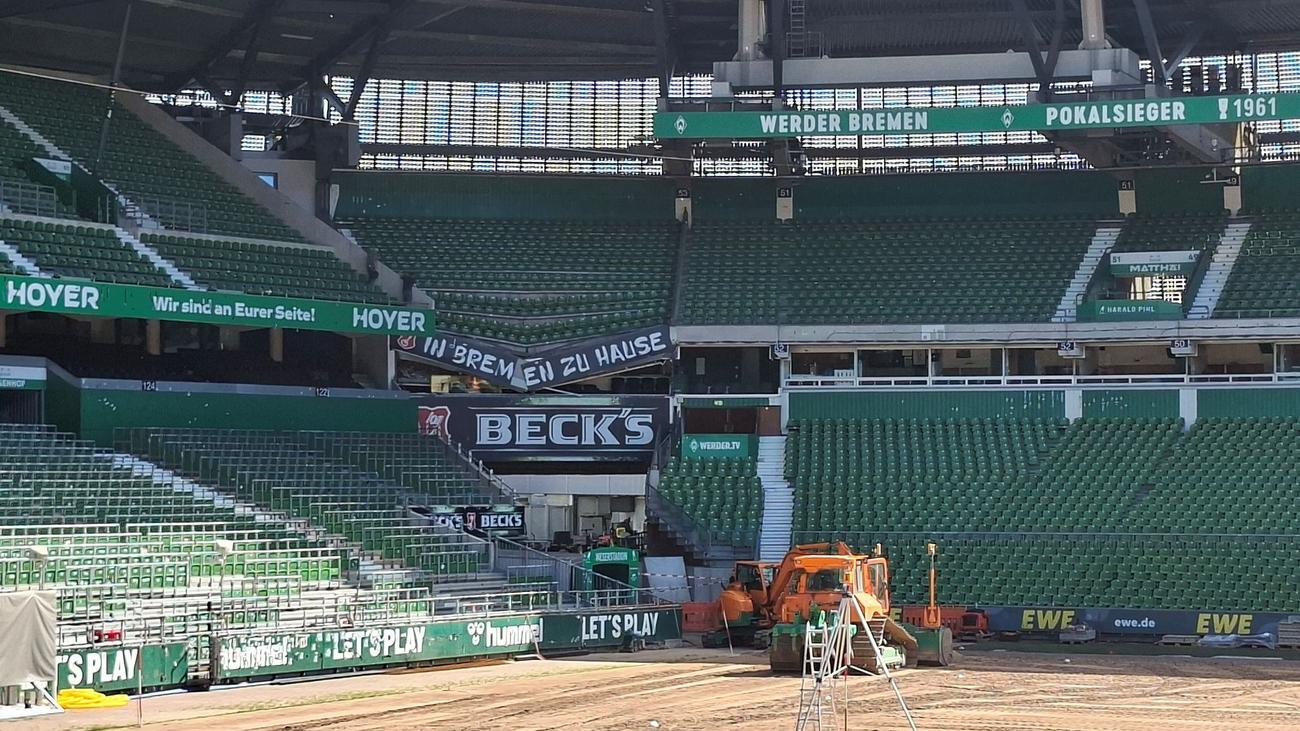Nach Einsturz im Weserstadion: Werder Bremen: Spielbetrieb nicht eingeschränkt