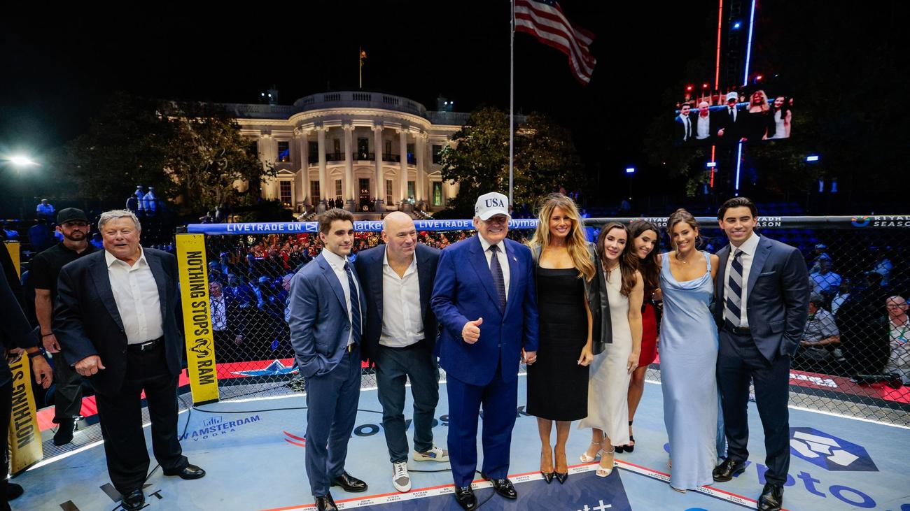 Kampfsport-Event in Washington: Anschlagspläne zu Trumps Geburtstag: Acht Männer angeklagt