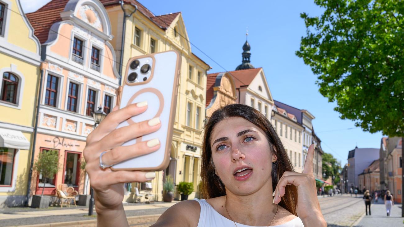 Soziale Medien: Erst entsetzt, nun begeistert: Ukrainerin wirbt für Cottbus