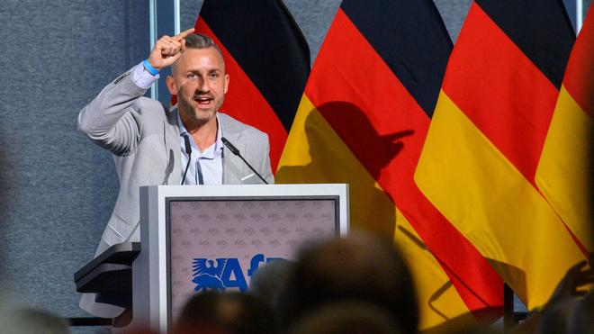  «Die Leute möchten den politischen Wandel», sagt AfD-Spitzenkandidat Ulrich Siegmund.