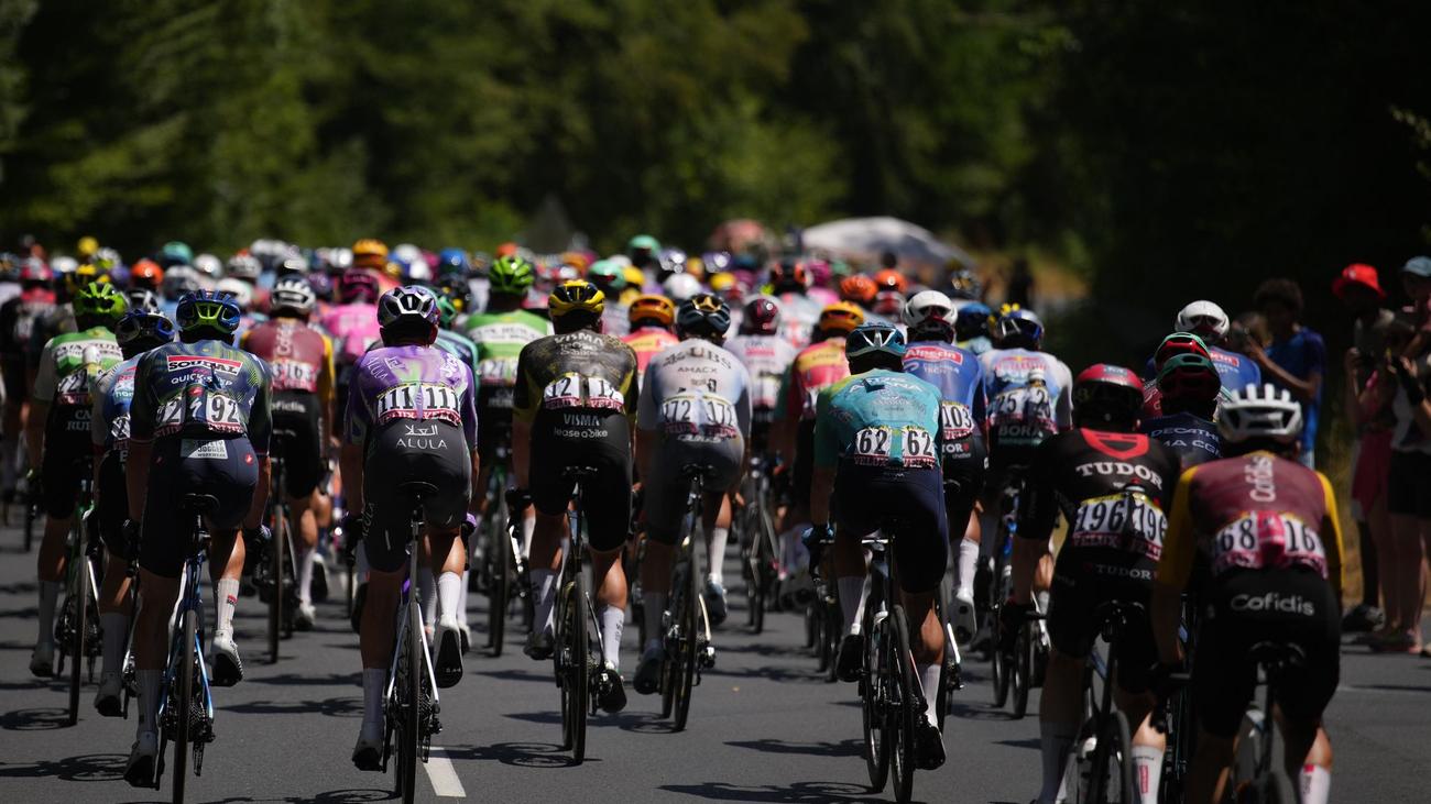 Radsport: Fast 40 Grad: Van der Poel gewinnt Hitze-Etappe bei Tour