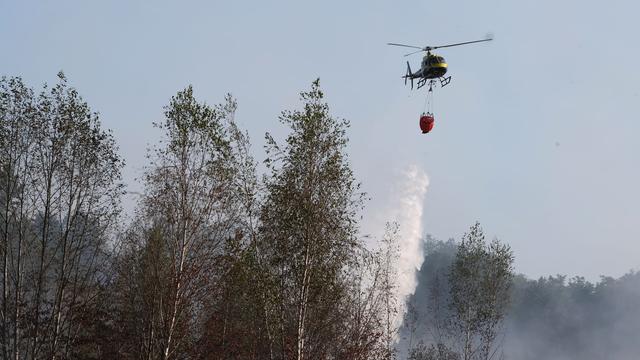 Meuselwitz: Kampf gegen Schwelbrand: Hubschrauber oder Flutung?