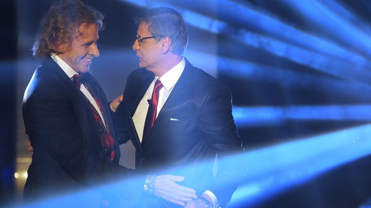 Fernsehstars: Gottschalk gratuliert Jauch: «Happy 70»