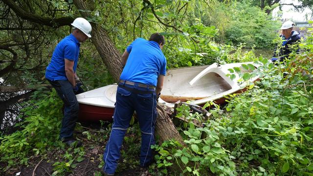 Entsorgung: Warum jetzt Schrott-Kanus aus dem Stadtbild verschwinden