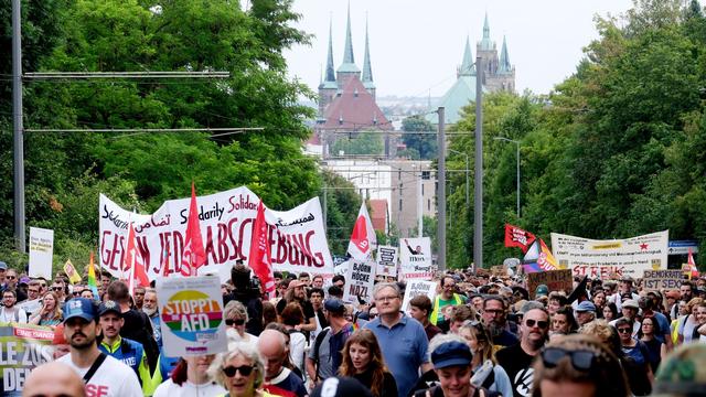Großeinsatz: Polizei bearbeitet 74 Straftaten nach AfD-Parteitag
