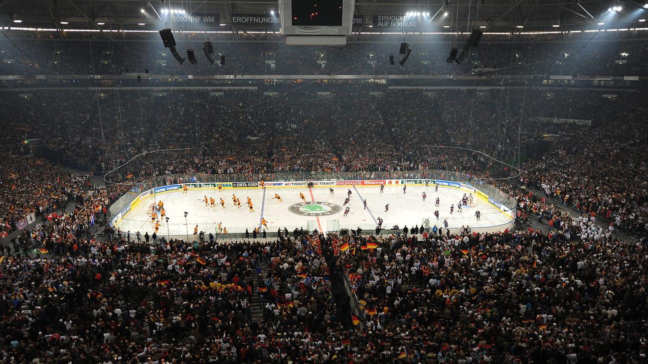 Deutschland gegen Schweiz: Eröffnung der Eishockey-WM 2027 wieder auf Schalke