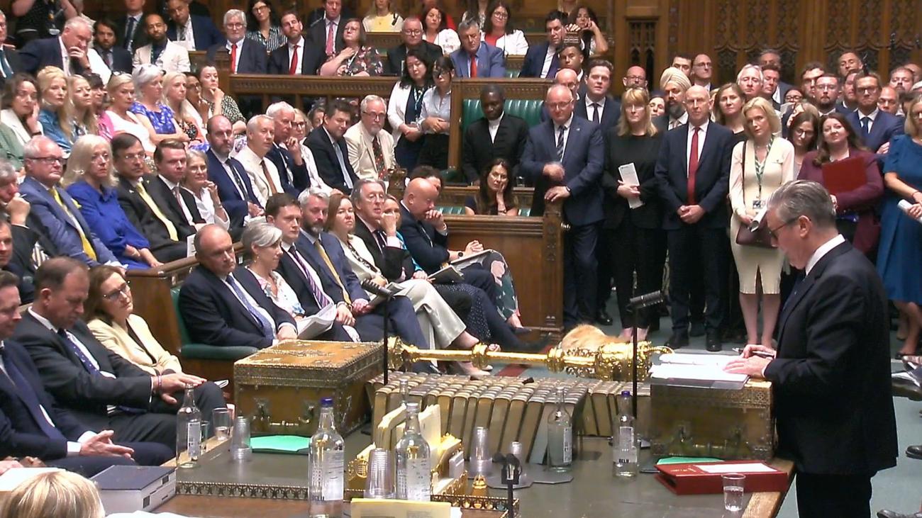 Großbritannien: «Goodbye»: Starmers Abschied mit Humor und warmen Worten