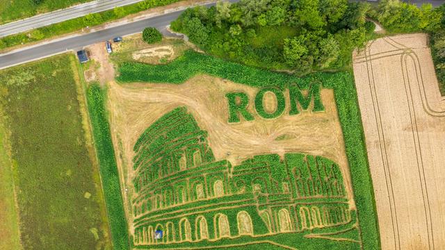 Freizeittipp am Ammersee: Irrgarten am Ammersee – auf verschlungenen Wegen durch Rom
