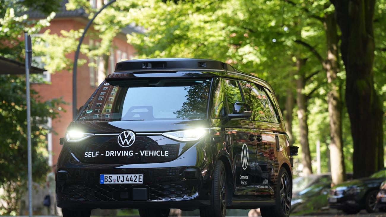 Autonomes Fahren: Moia bietet Fahrten mit selbstfahrenden Kleinbussen an