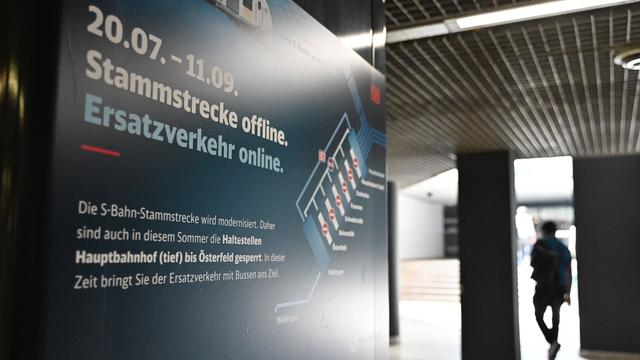 Stammstrecke in Stuttgart: S-Bahn wochenlang gesperrt - Das ändert sich für Pendler