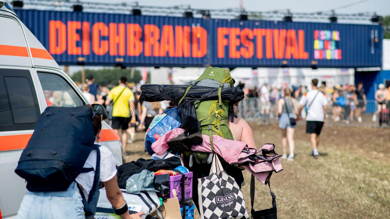 Festival in Nordholz: Deichbrand beginnt: 60.000 Festival-Fans reisen an die Küste