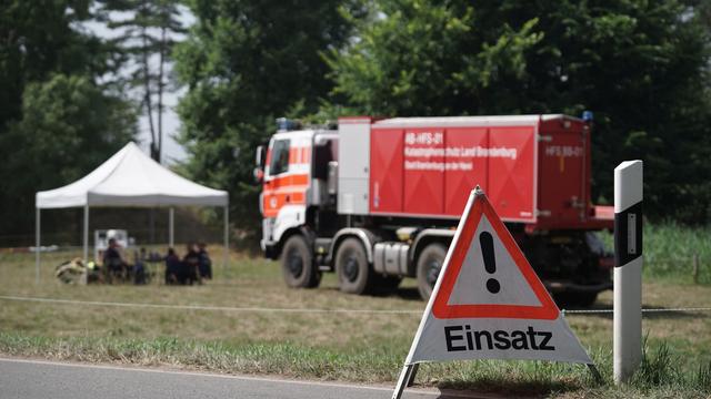 Wildfire in Müritz National Park Slowed