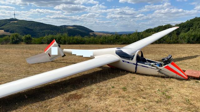 Bild: Glück im Unglück: Segelflieger-Absturz geht glimpflich aus