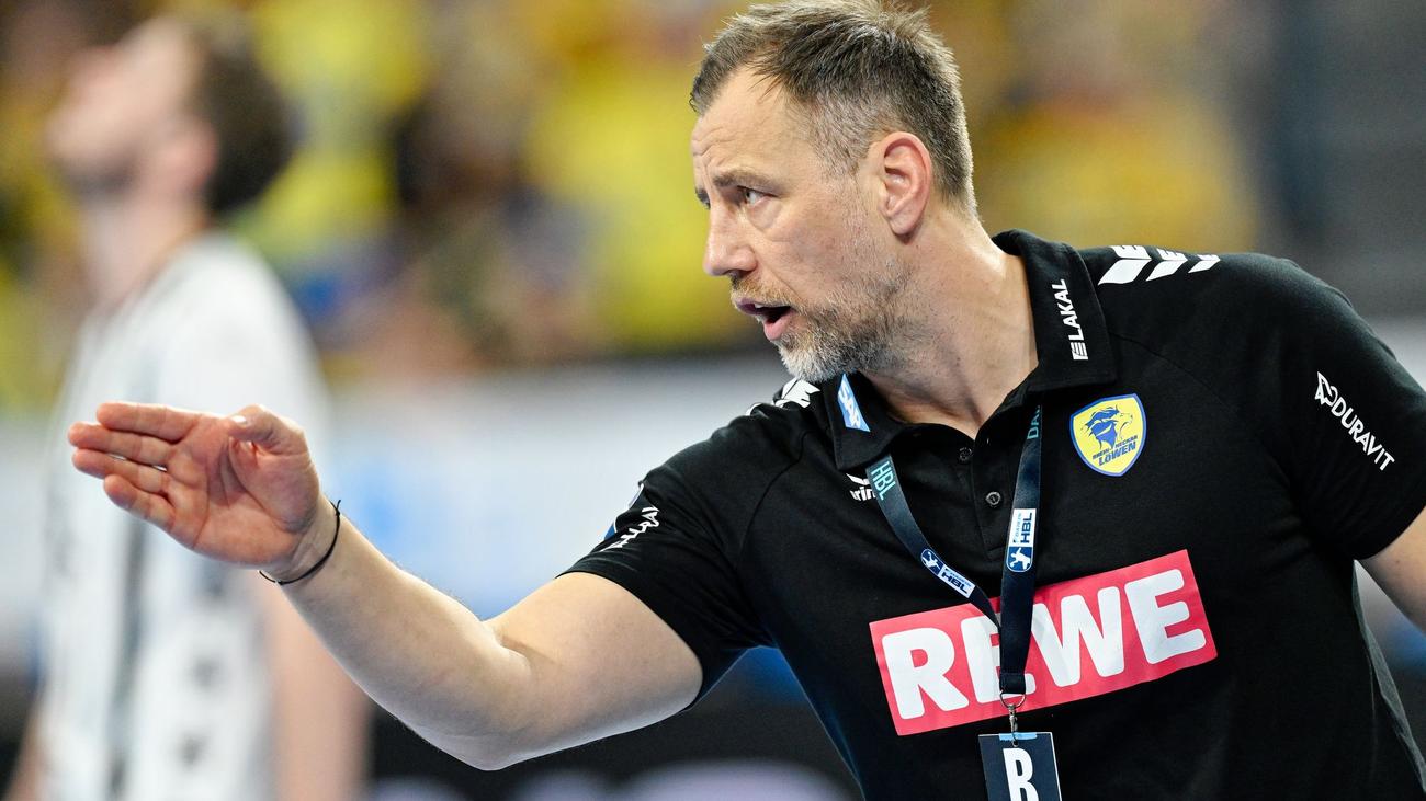 Handball-Bundesliga: Machulla bleibt vorerst Trainer und Sportchef bei den Löwen